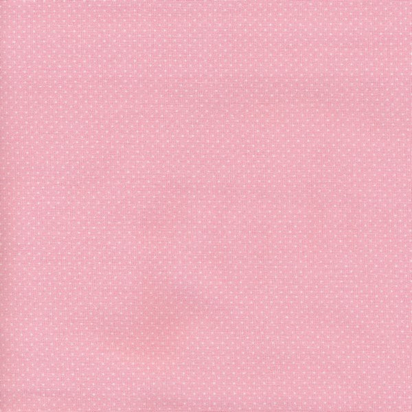 AU MAISON Wachstuch Dots Small Candy Floss Rosa Pünktchen Tupfen Punkte, beschichtete Baumwolle