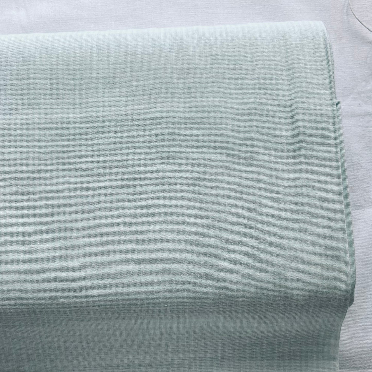 Baumwollstoff MINT mit weißen KAROS 2 mm, 140 cm breit, Vichy Karo Karostoff Kariert