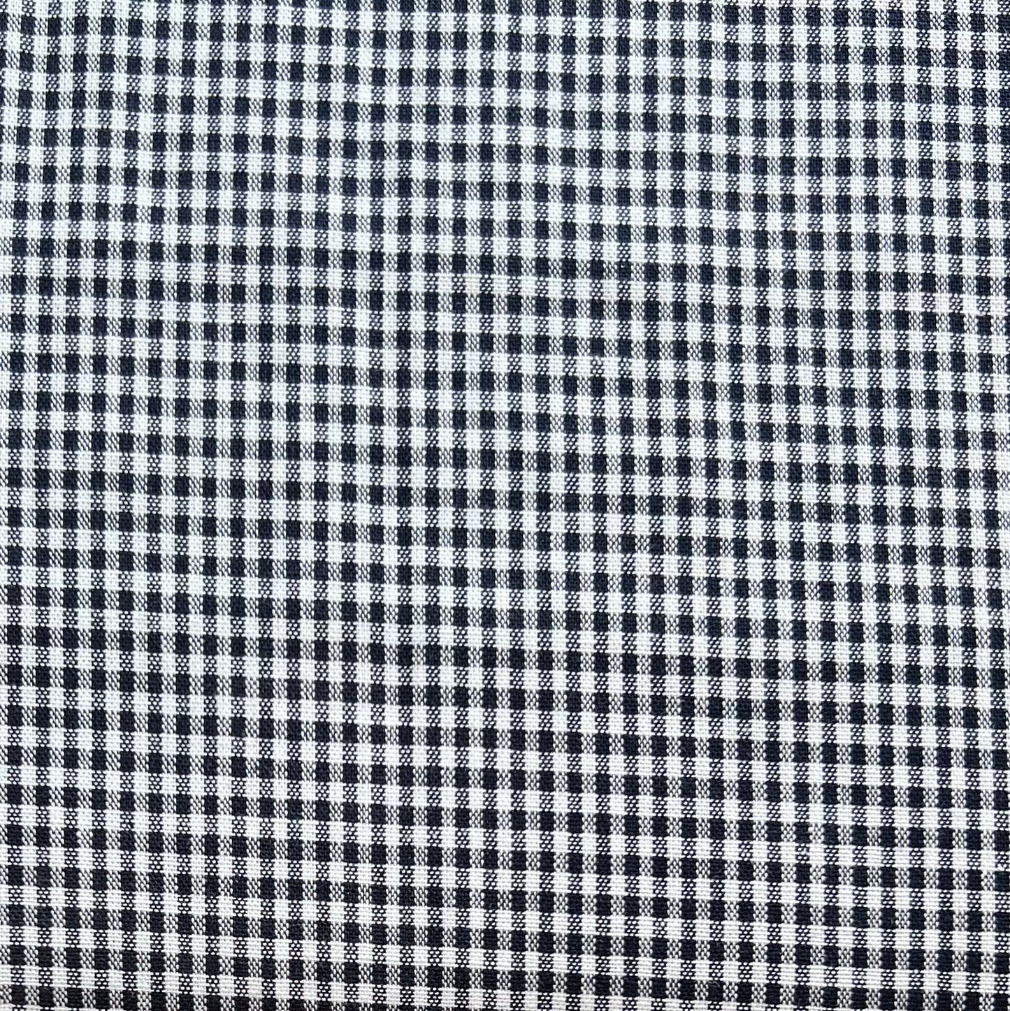 Baumwollstoff DUNKELBLAU mit weißen 2 mm KAROS, 140 cm breit, Vichy Karo Karostoff Kariert