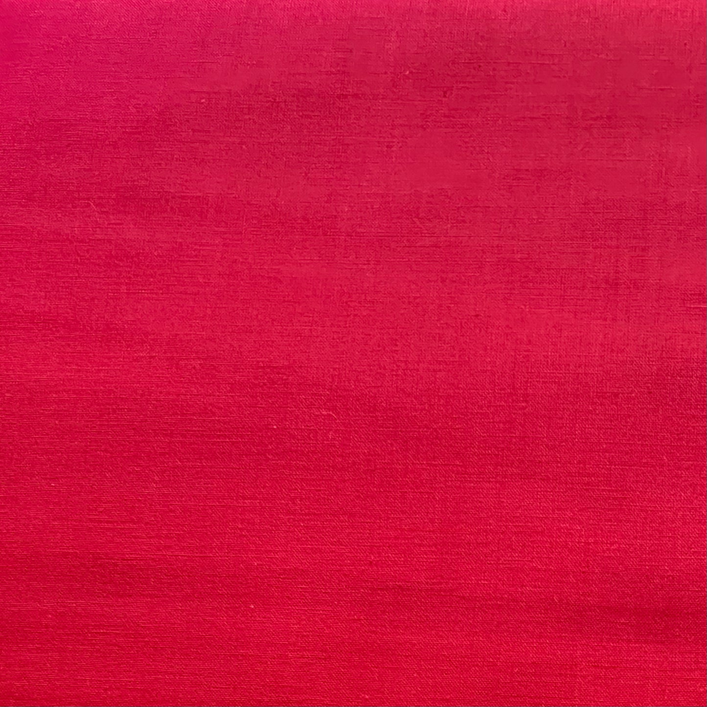 Tissu coton UNI ROUGE 140 cm de large Coton vendu au mètre
