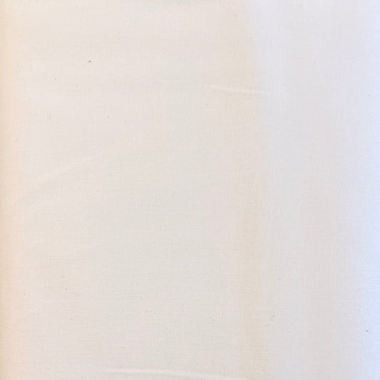Baumwollstoff UNI Natur / CREMEWEISS / EIERSCHALENWEISS 140 cm breit Baumwolle Meterware