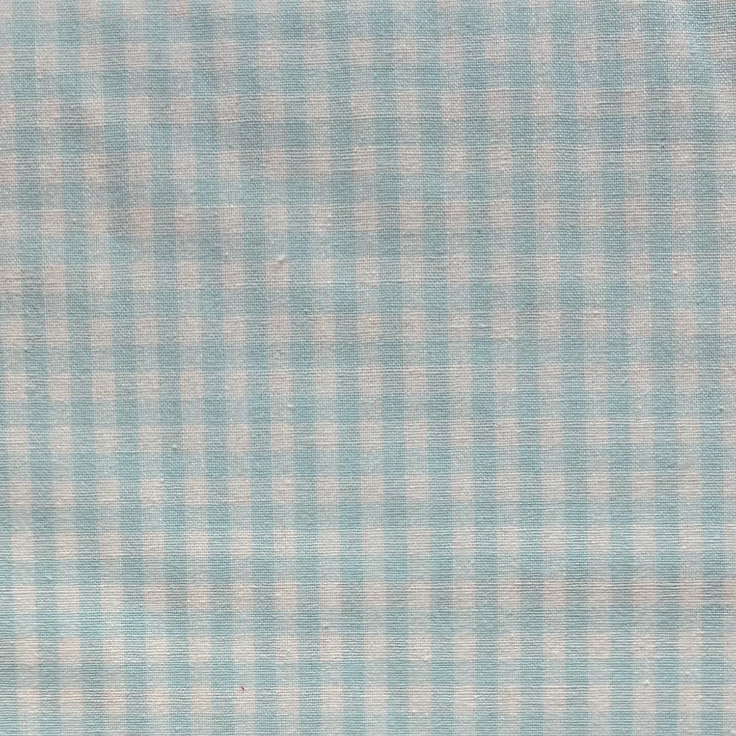 Baumwollstoff MINT mit weißen KAROS 5 mm, 140 cm breit, Vichy Karo Karostoff Kariert