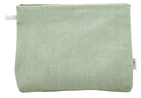 Au Maison beschichtetes Leinen Leinenstoff mit Acrylbeschichtung in Basic Dusty Mint Pistaziengrün Mintgrün