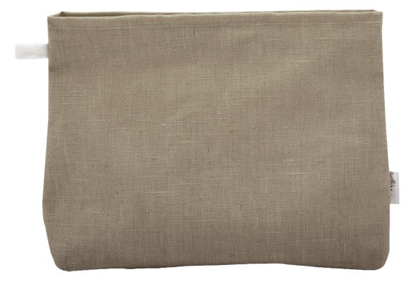 Au Maison beschichtetes Leinen Leinenstoff mit Acrylbeschichtung in Basic Natural Natur beige