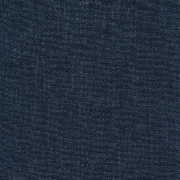Au Maison beschichtetes Leinen Leinenstoff mit Acrylbeschichtung in Basic Oxford Blue Dunkelblau Marine