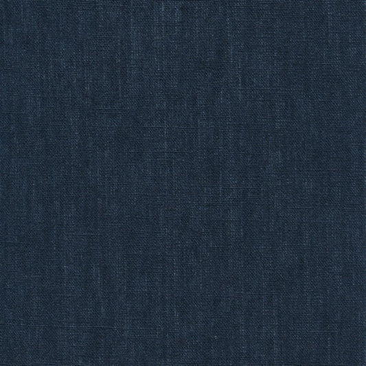 Au Maison beschichtetes Leinen Leinenstoff mit Acrylbeschichtung in Basic Oxford Blue Dunkelblau Marine