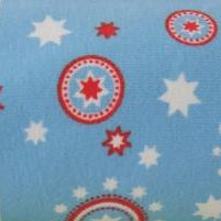 Tante Ema Jersey Sternenwunder Hellblau - Elastischer Sternenstoff für Kinderkleidung und Accessoires