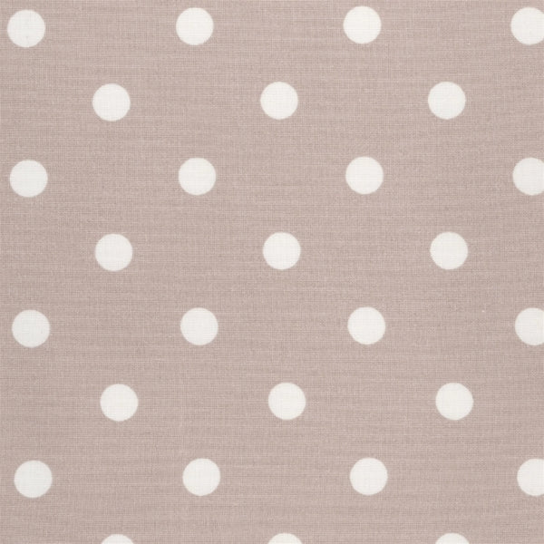 AU MAISON Wachstuch Dots Big Old Rose, Tupfen Punkte altrosa beschichtete Baumwolle