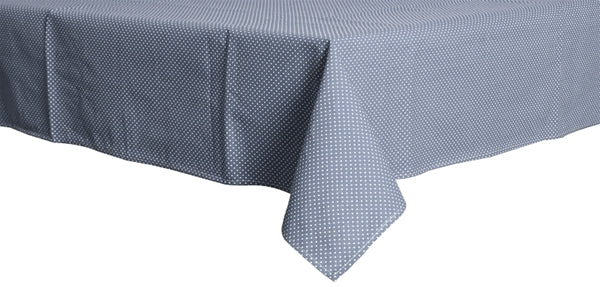 AU Maison Baumwollstoff Dots Dusty Blue Pünktchen Punkte Tupfen in rauchblau taubenblau graublau