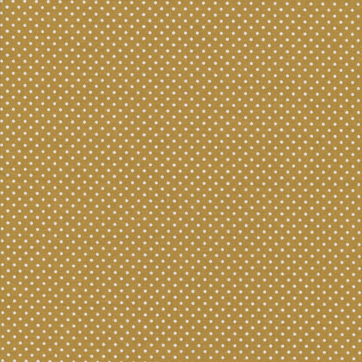 AU MAISON Wachstuch Dots Mustard, Pünktchen Tupfen senf gelb, beschichtete Baumwolle