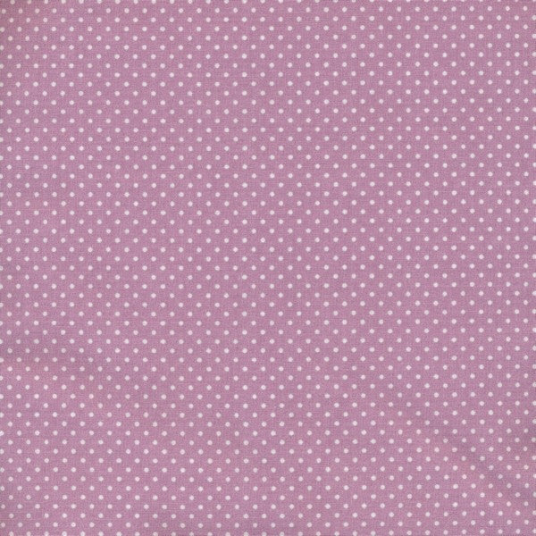 AU MAISON Wachstuch Dots Orchid hell lila Punkte Pünktchen, beschichtete Baumwolle