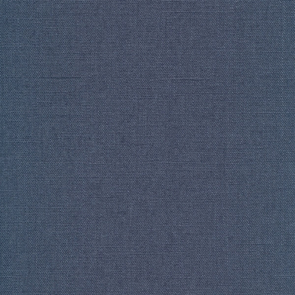 Au Maison beschichtetes Leinen Leinenstoff mit Acrylbeschichtung in Basic Denim Blue Blau