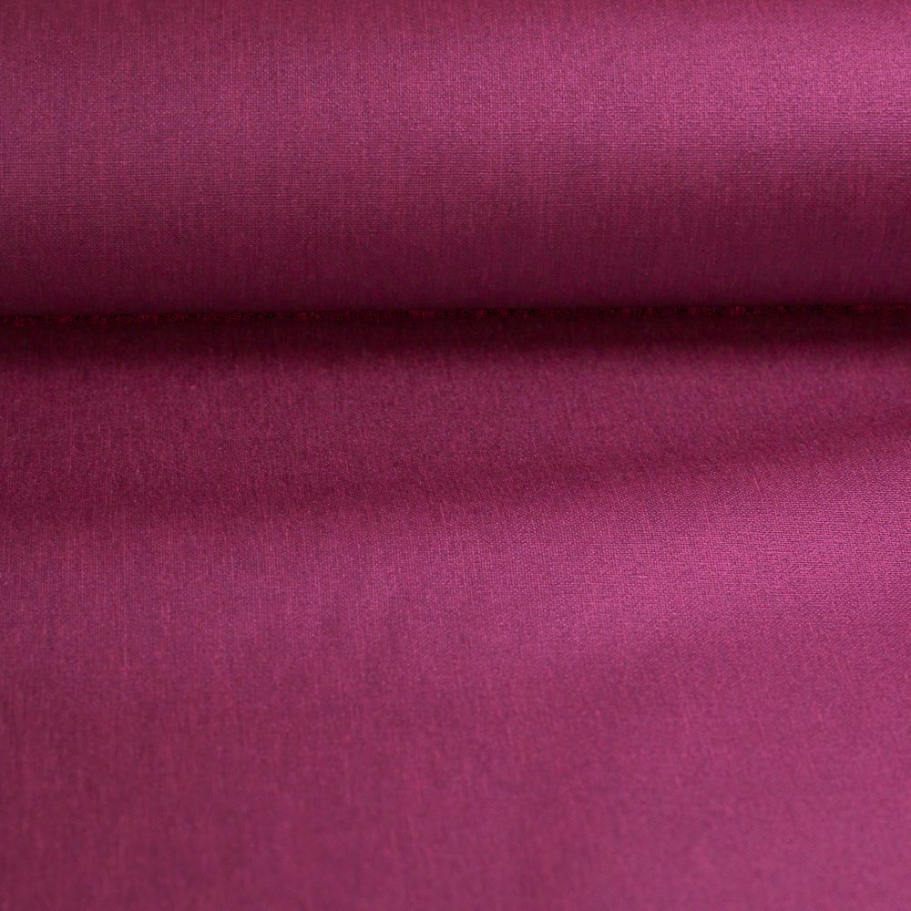 Beschichtete Baumwolle mit samtiger Acrylbeschichtung Swafing Luisa uni einfarbig in Erika Violett Magenta