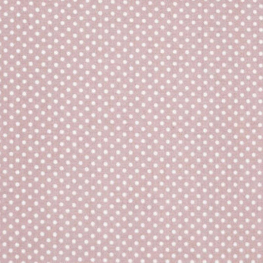 AU MAISON Wachstuch Dots Lavender altrosa Punkte Pünktchen, beschichtete Baumwolle