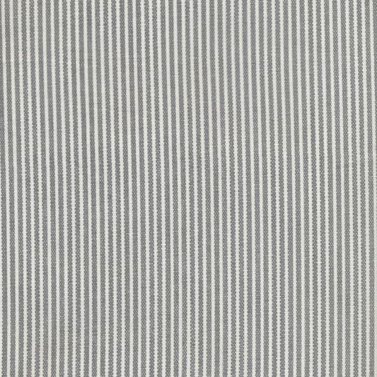 AU Maison Baumwollstoff Stripe Grey schmale Streifen Grau gestreift