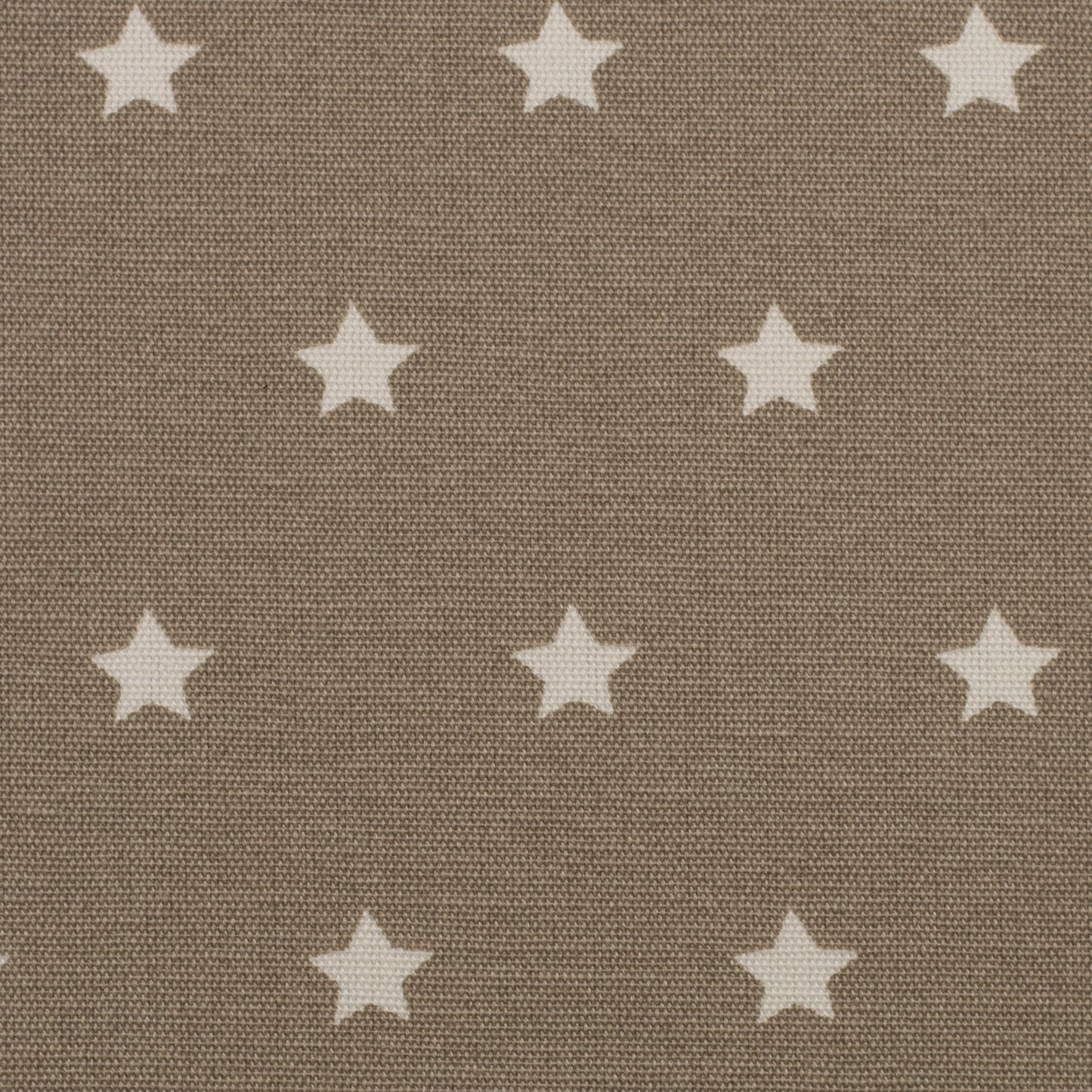 Beschichtete Baumwolle mit Acrylbeschichtung Sterne in Schlamm Taupe Beige, Swafing Meluna
