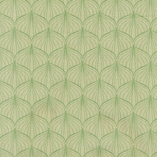 Au Maison Alli Spring Green hochwertiges Wachstuch in hellgrün grün, beschichtete Baumwolle
