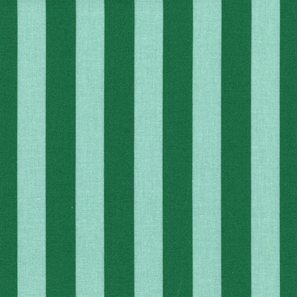 AU MAISON Wachstuch Band Green 2cm breite Streifen in Grün Aqua Mint, beschichtete Baumwolle