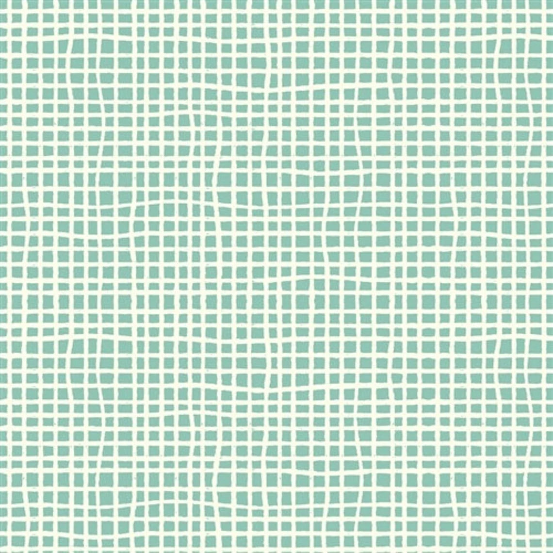 Birch Fabrics Biobaumwolle FARM FRESH PLAID Mint Popeline Karos Mintgrün kariert