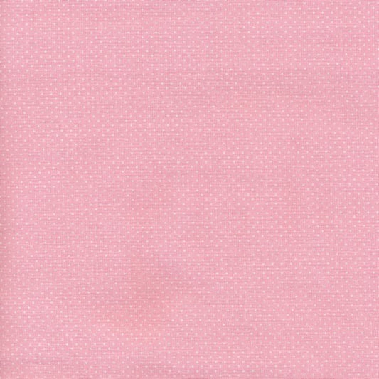 AU MAISON Wachstuch Dots Small Candy Floss Rosa Pünktchen Tupfen Punkte, beschichtete Baumwolle