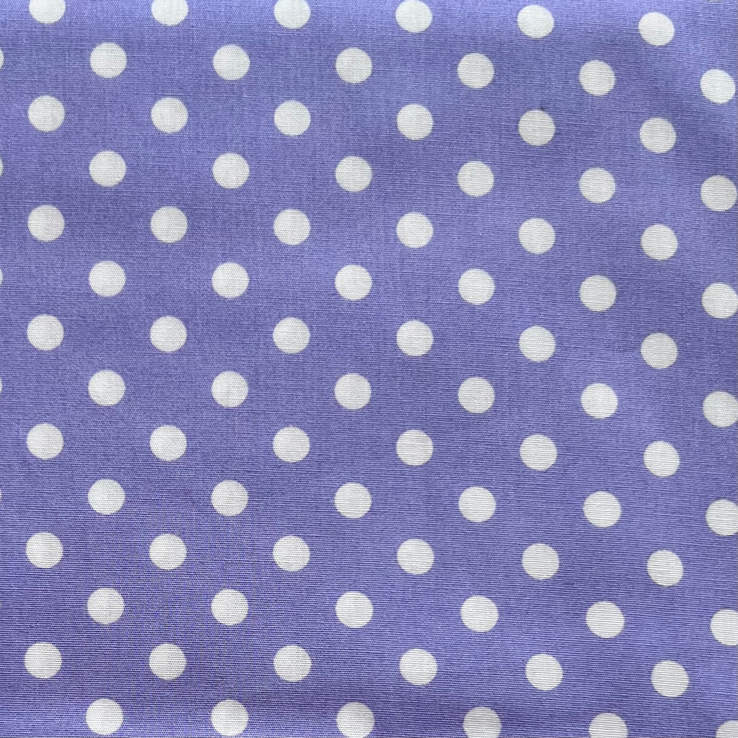 Tissu en coton LILAS à pois blancs de 7 mm, largeur 140 cm, tissu à pois délicats (copie)