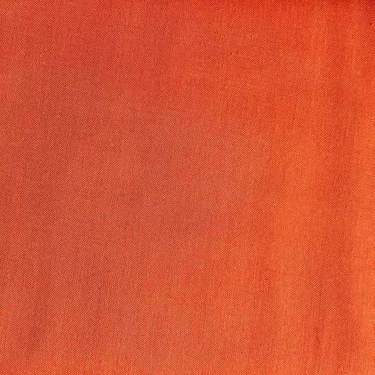 Tissu coton UNI ORANGE 140 cm de large Coton vendu au mètre
