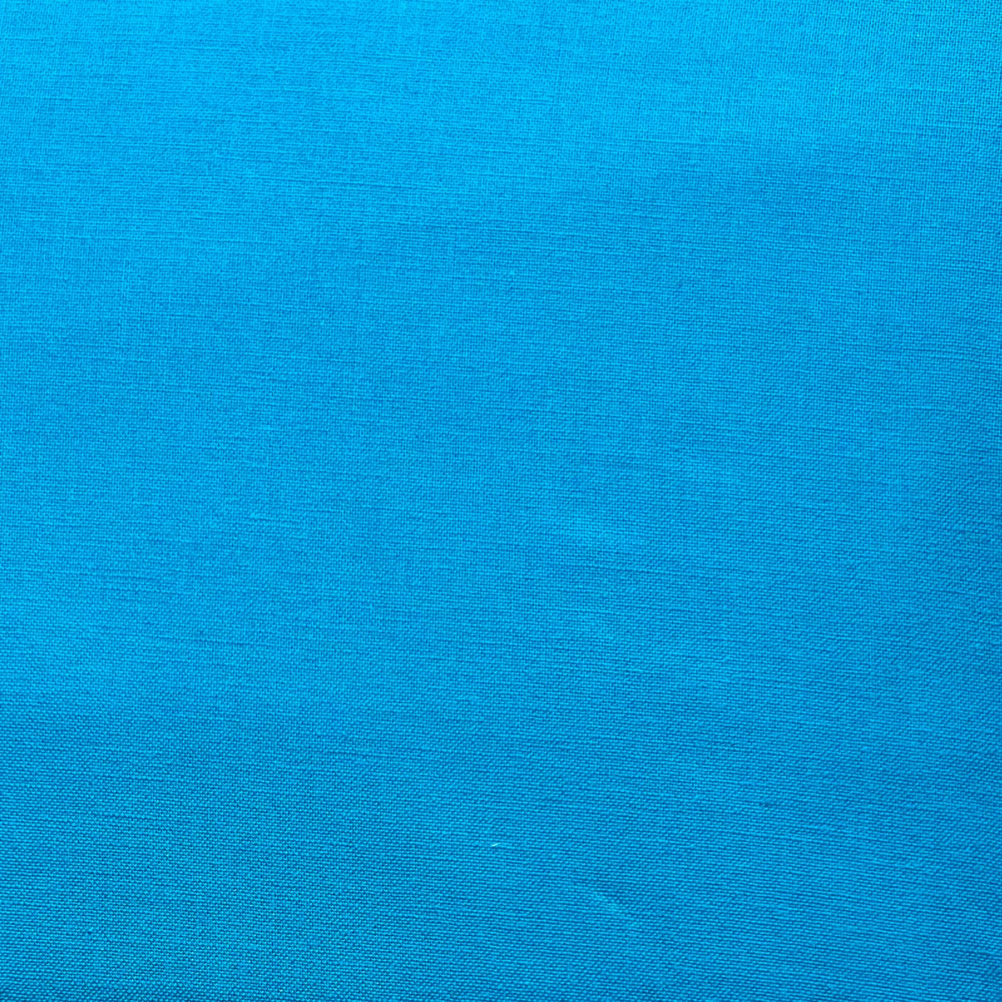 Tissu coton UNI TURQUOISE 140 cm de large Tissu uni coton vendu au mètre