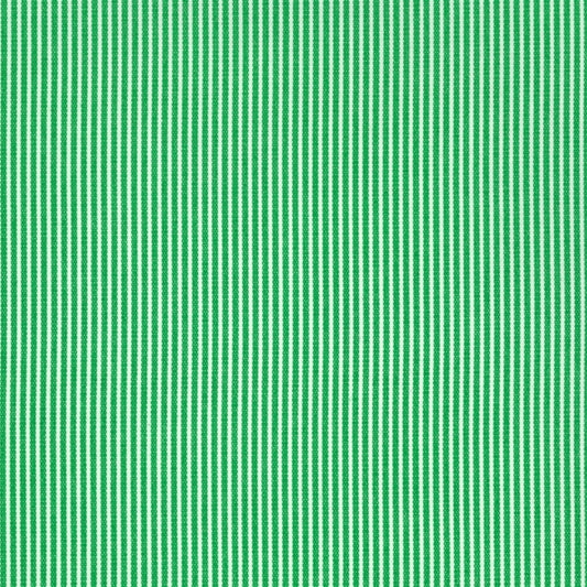 AU MAISON Wachstuch Stripe Green grüne schmale Streifen beschichtete Baumwolle