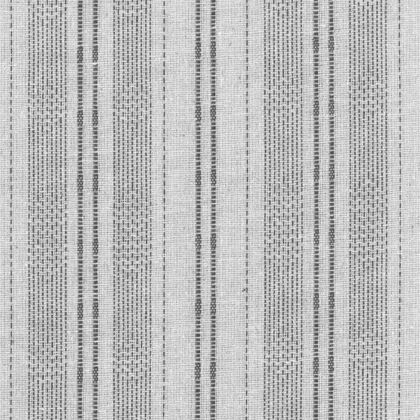 Au Maison beschichtetes Leinenmix Leinen & Viskose mit Acrylbeschichtung in Woven-Natural/Grey Natur Graue Streifen