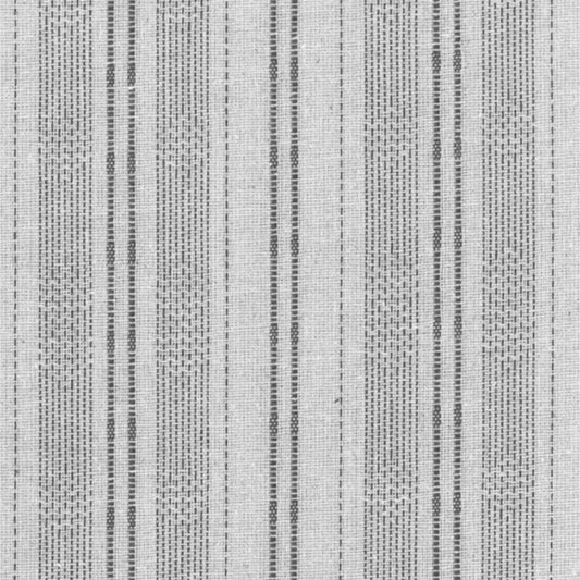 Au Maison beschichtetes Leinenmix Leinen & Viskose mit Acrylbeschichtung in Woven-Natural/Grey Natur Graue Streifen