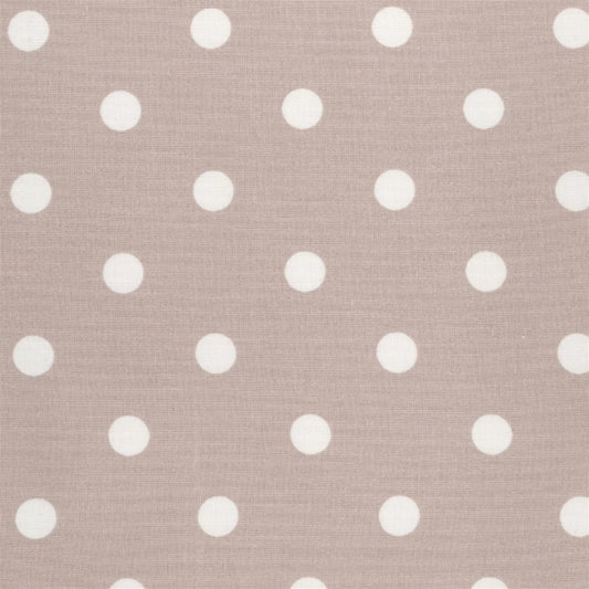 AU MAISON Wachstuch Dots Big Old Rose, Tupfen Punkte altrosa beschichtete Baumwolle