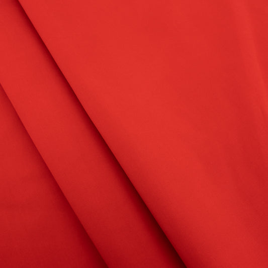 Birch Fabrics Bio-Baumwolle Popeline RUBY Solid Uni-Stoff in Rot