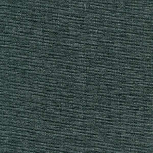 Au Maison beschichtetes Leinen Leinenstoff mit Acrylbeschichtung in Basic Pine tiefes Waldgrün Dunkelgrün