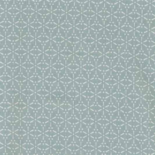 AU MAISON Wachstuch Sakura Verte Kirschblüten Grafik mint graugrün, beschichtete Baumwolle