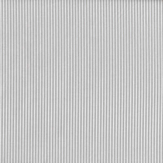 AU Maison Baumwollstoff Stripe Latte schmale Streifen in gräulichem Beigeton gestreifter Stoff