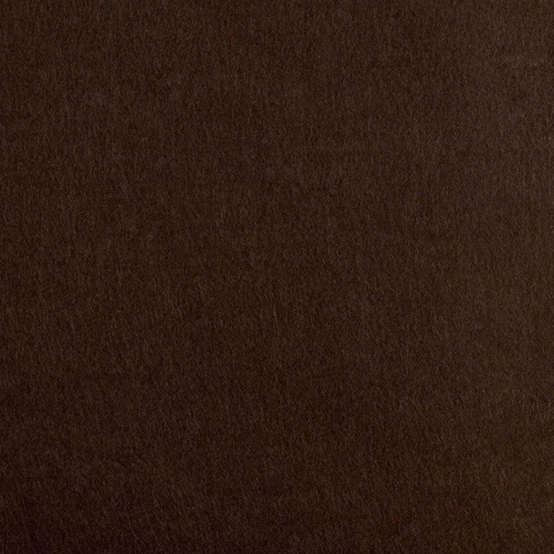 Sac en feutre de laine marron foncé - épaisseur 2 mm, largeur 140 cm, 440 g/m²